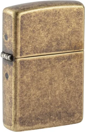 Antique Brass Zippo Lighter