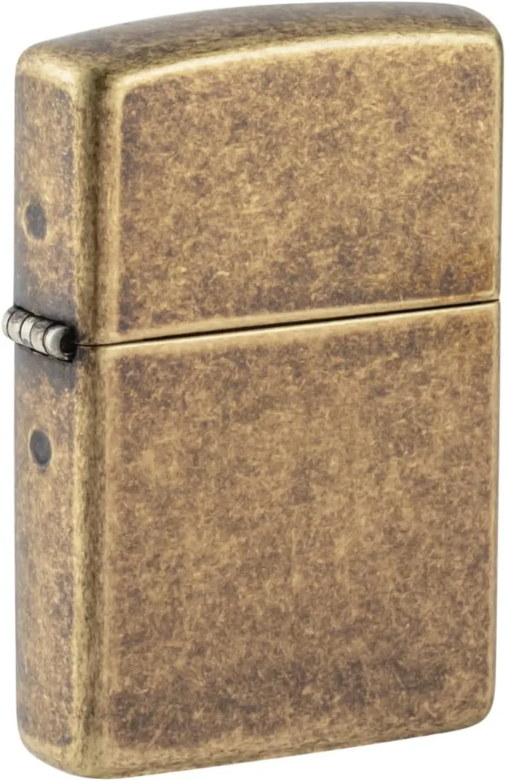 Antique Brass Zippo Lighter