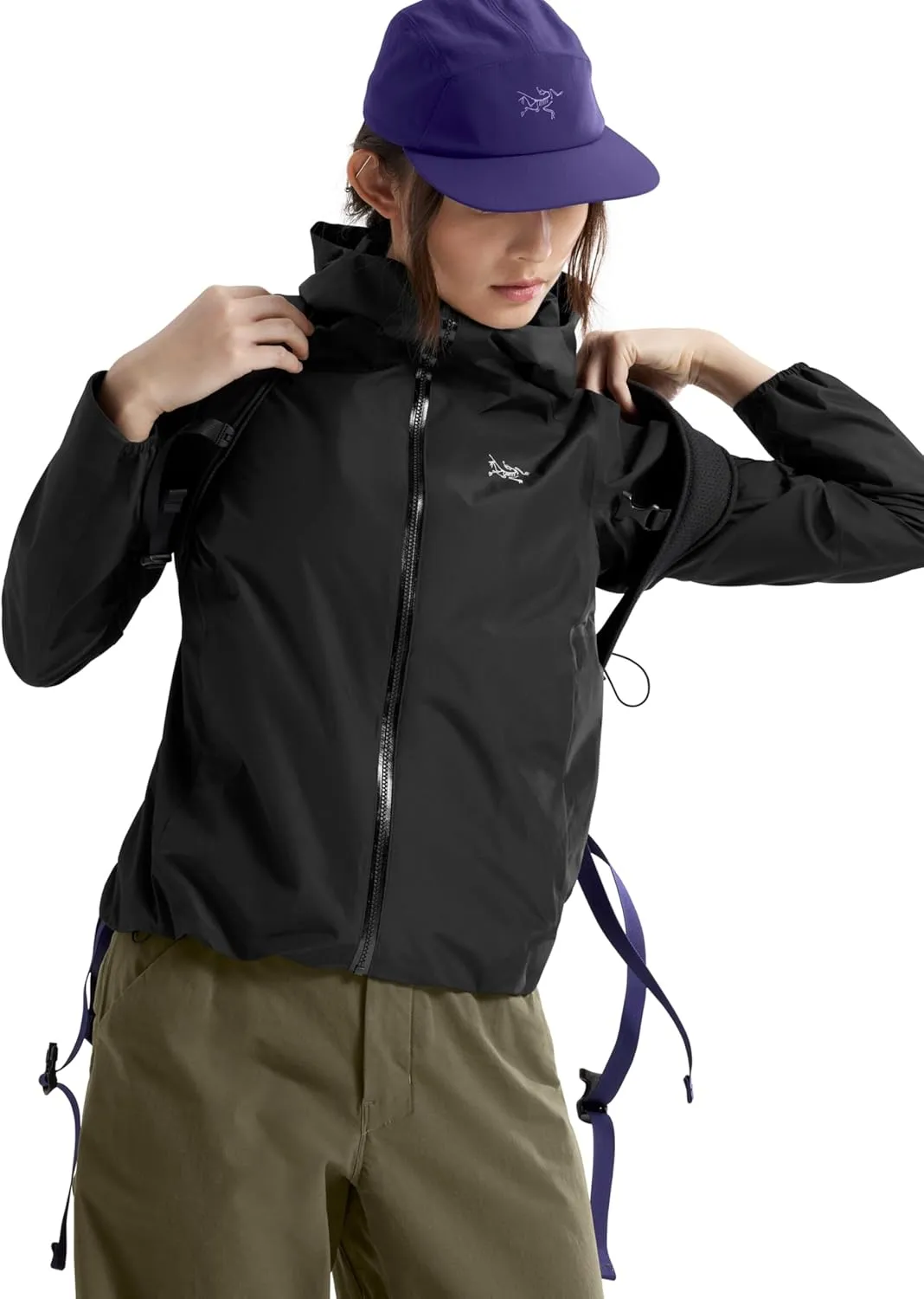 Arc'teryx Solano Hoody Women's | Hybrid Highly Breathable Shell for Alpine Hikes - Redesign