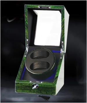 Automatic 2 0 Watch Winder Winding Box Chord Swinging Watch Turn Table Device Mechanical Watch Storage Watch Box,A
