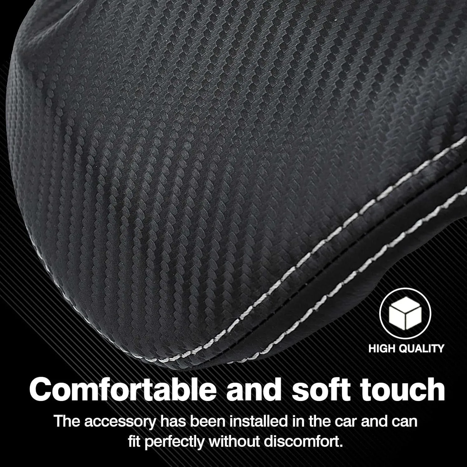 Autorder Center Console Cover for 2020 2021 2022 2023 2024 Buick Encore GX Accessories Armrest Cover Anti-Scratch Middle Console Pad Leather Armrest Protector