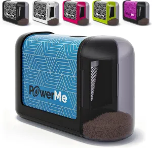 Battery-Operated Electric Pencil Sharpener for Kids, School, Home, Office - For No. 2 Pencils and Colored Pencils