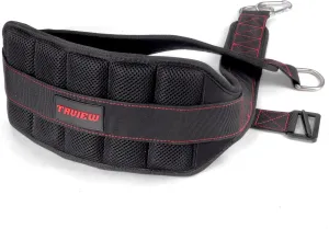 Belt for Belt Squats, Rack Attachment & Squat Machine, Weight Lifting&Powerlifting – Back Support, Low-Profile, Padded Hip & Thigh, Secure Buckle, Heavy Duty