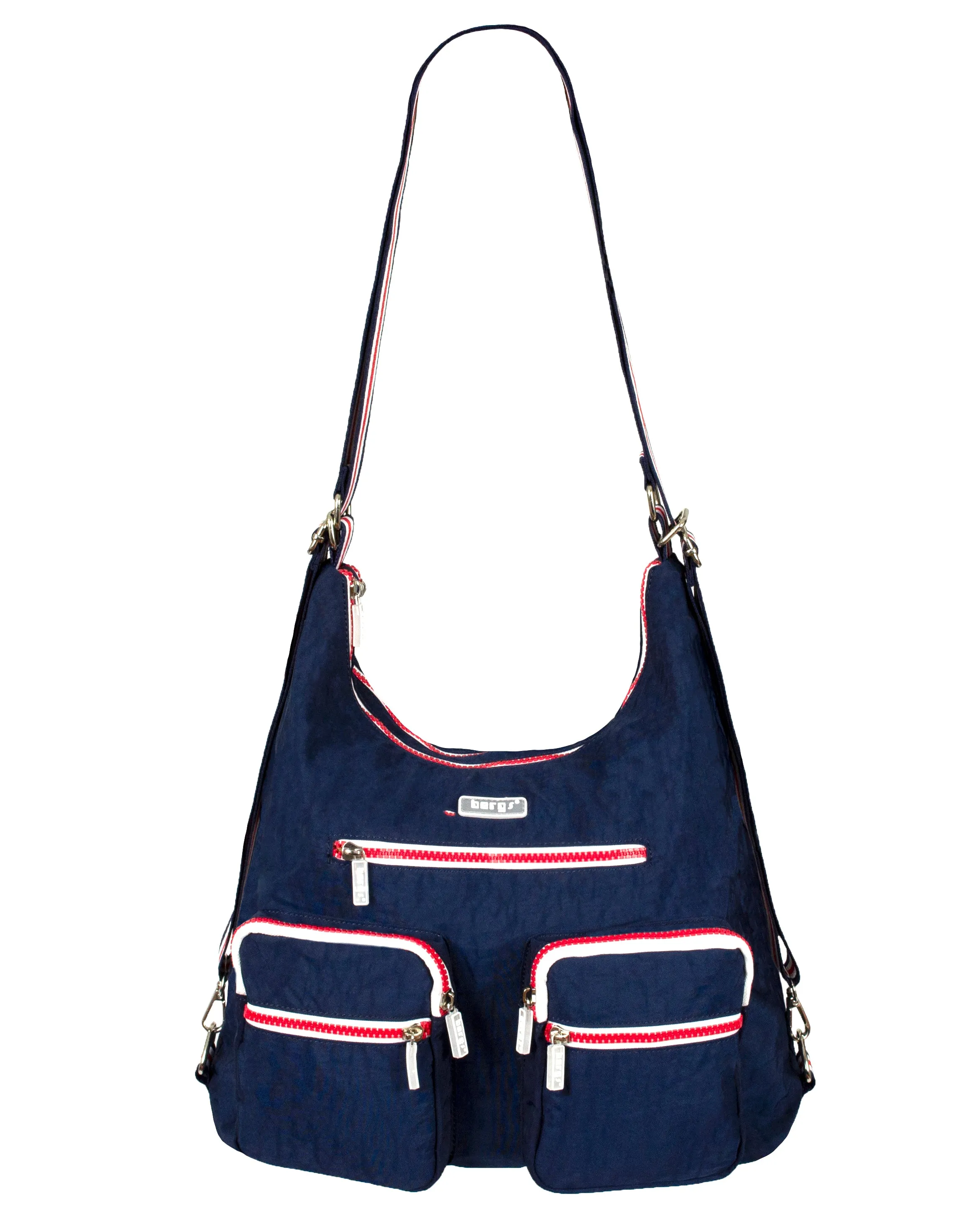 BergsFlexy Funky Convertible Handbags to Backpack to Shoulder Bag Nylon 15L