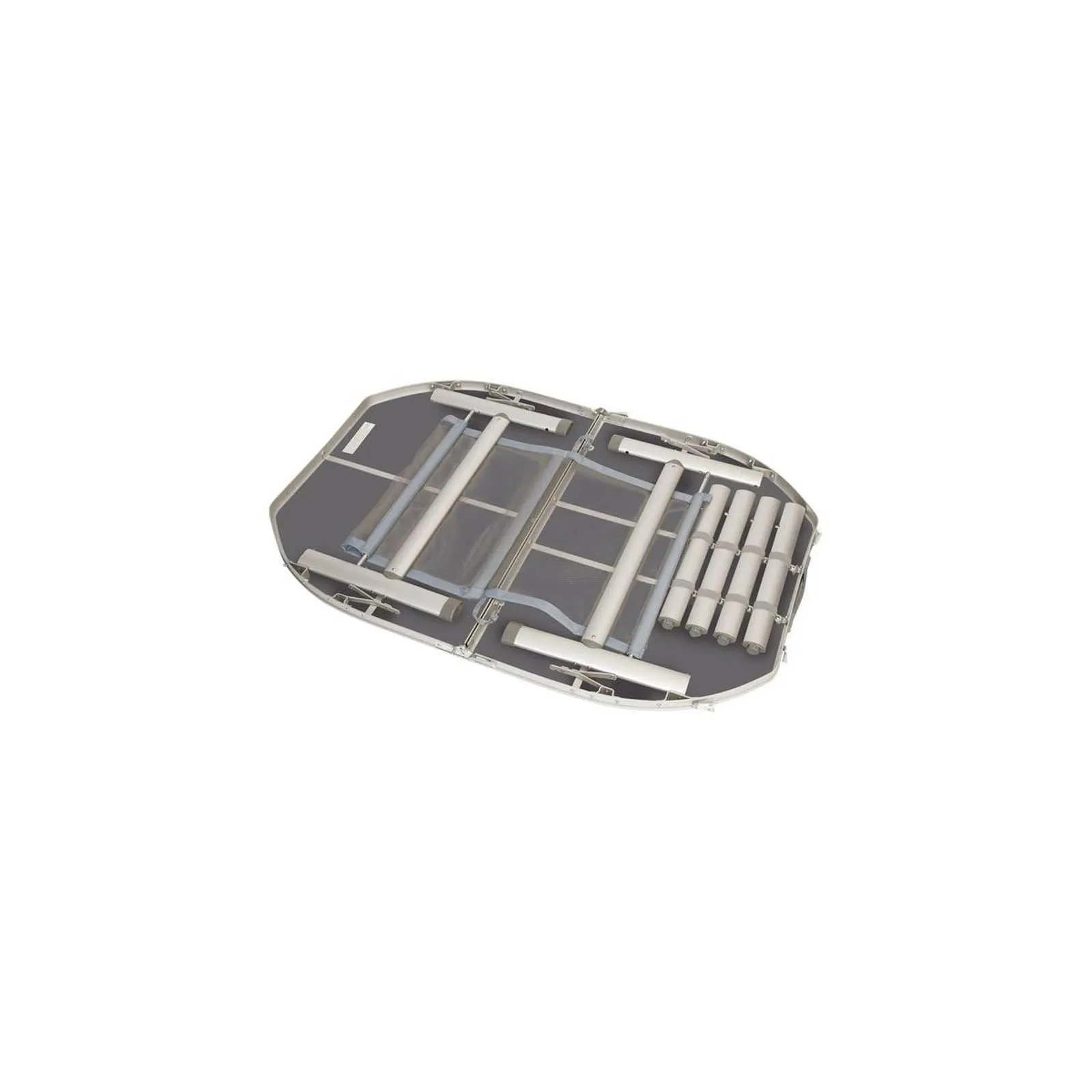 Bo-Camp Table Oval Case Model 120 x 80cm