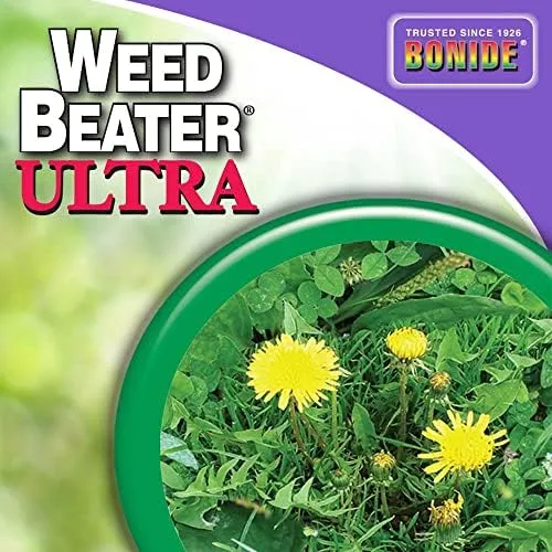 Bonide Weed Beater Ultra, 16 oz Concentrate, Fast-Acting Protection Against Broadleaf Weeds in Warm & Cool Weather