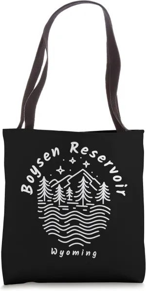 Boysen Reservoir Wyoming Tote Bag