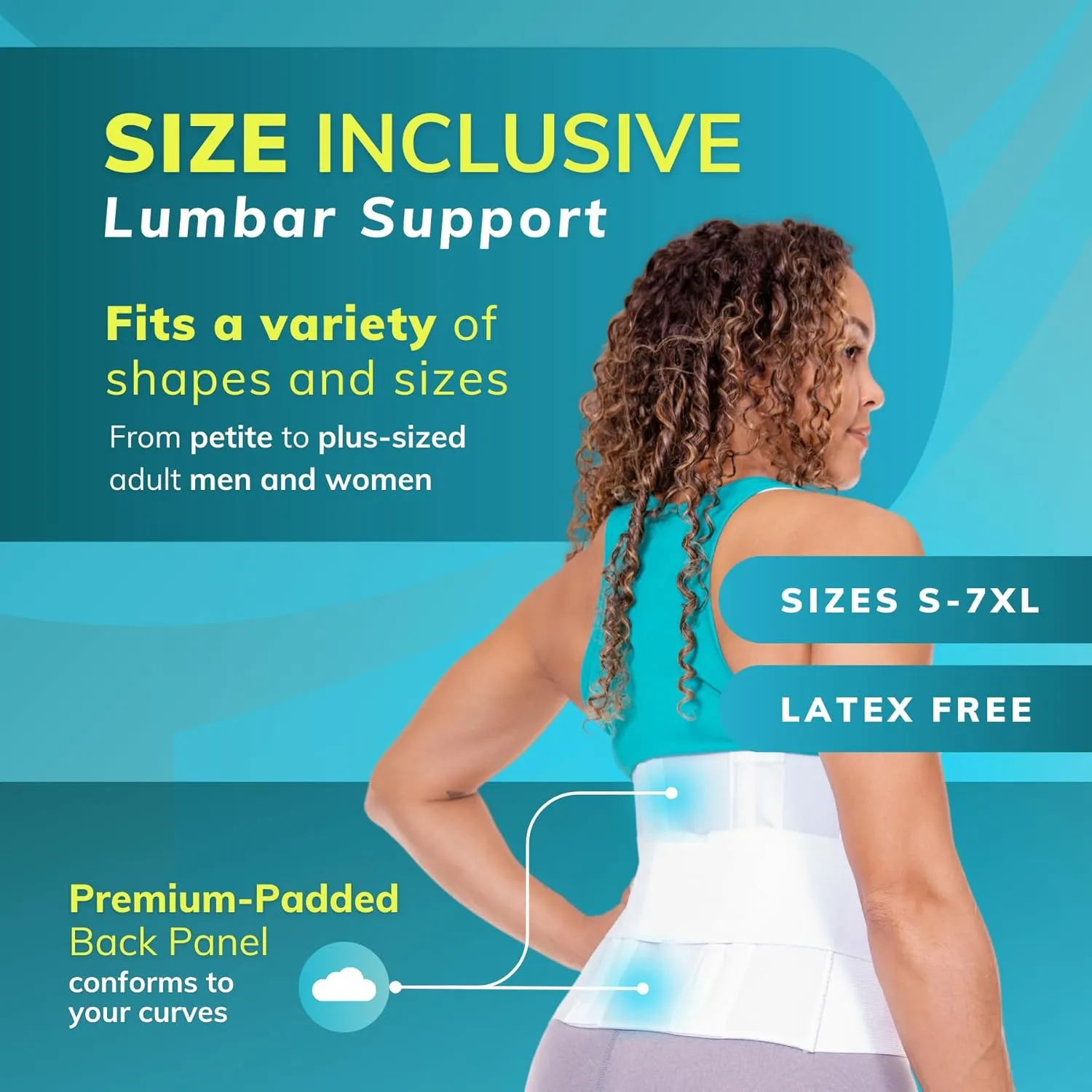 BraceAbility Plus Size 4XL Bariatric Back Brace - XXXXL Big and Tall Lumbar Support Girdle for Obesity Lower Back Pain in Extra Large, Heavy or Overweight Men and Women (Fits 61"-67")