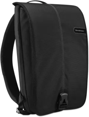 Brenthaven Prostyle Slimpack Backpack Fits 15 inch Laptops, MacBooks, Chromebooks and Tablet - Durable, Lightweight, Comfortable and Secure for Professionals, Office, Business or Personal Use - Black