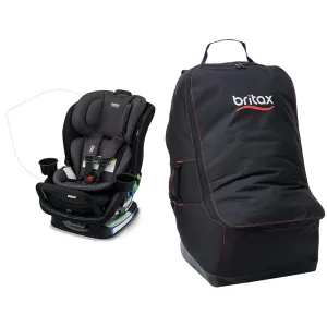 Britax Poplar S Convertible Car Seat, Travel Bag for Car Seats with Padded Backpack Straps and Wheels