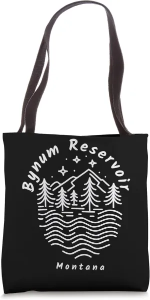 Bynum Reservoir Montana Tote Bag
