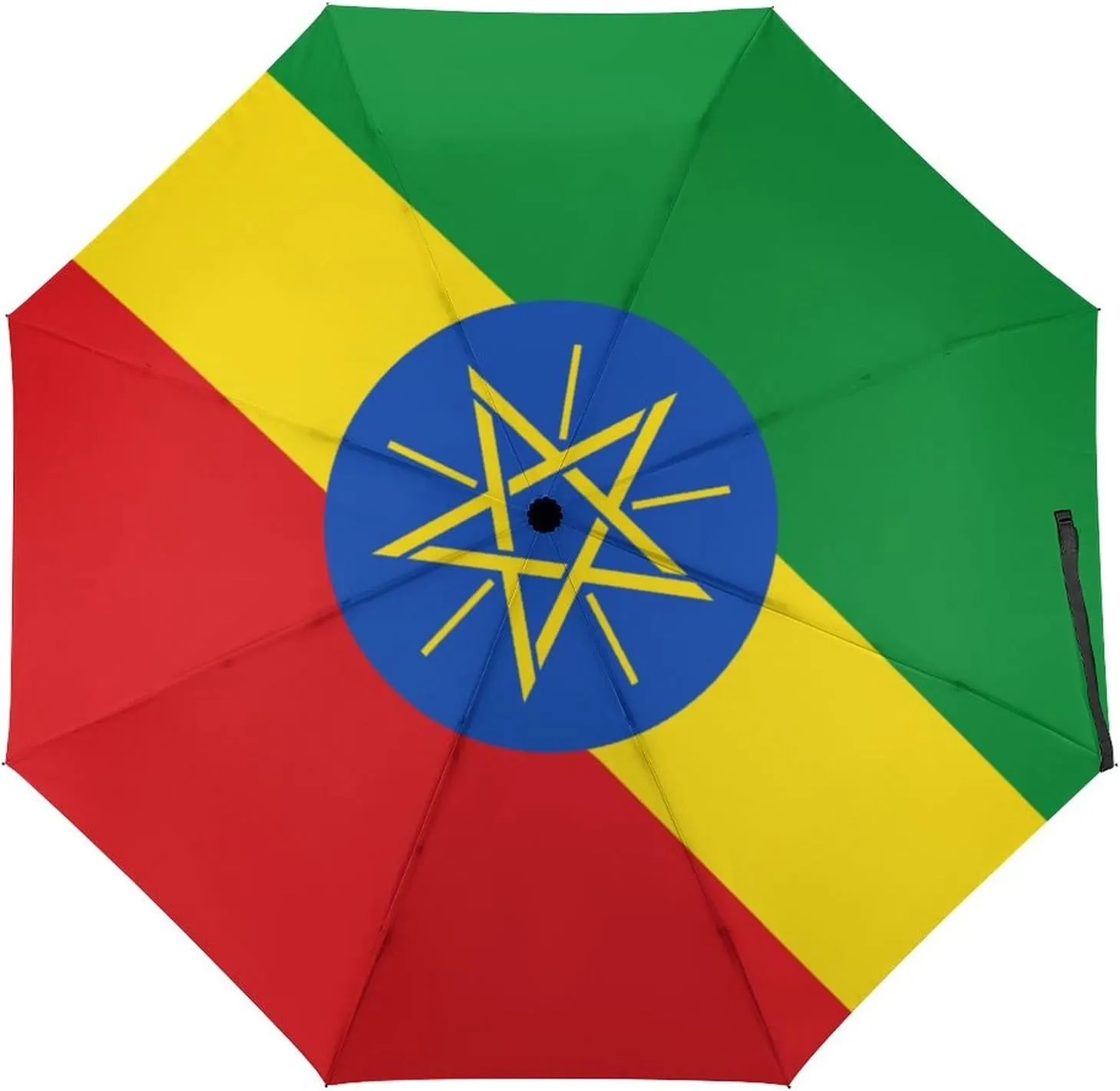 Calculay Argentina Flag Portable Automatic Switch Folding Umbrella Manual Sunshade Anti-UV Travel Umbrella Rainproof And Windproof Suitable for Men And Women