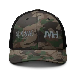 Camouflage trucker hat