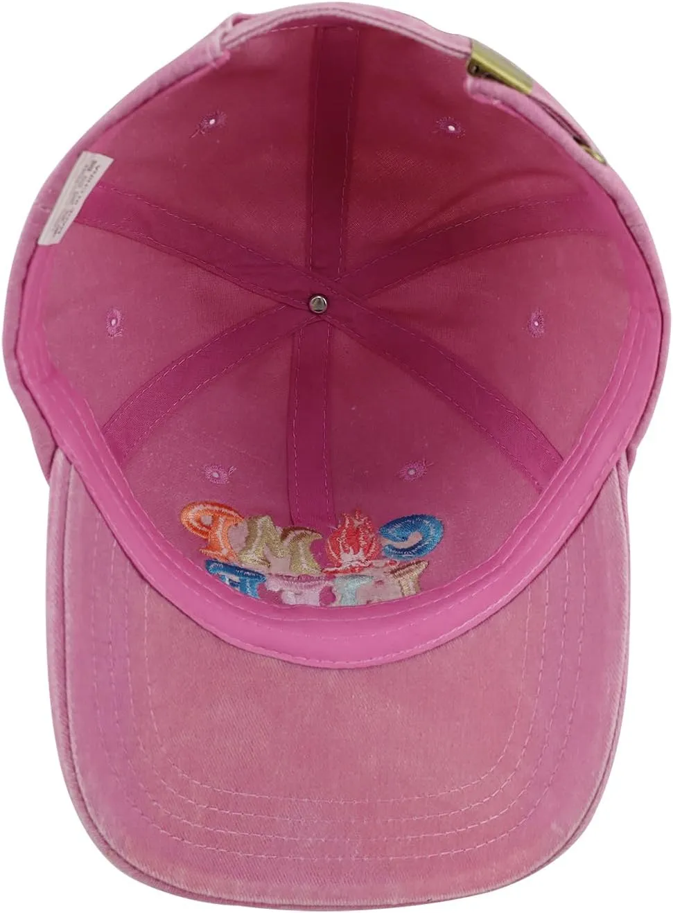 Camp Life Hat for Men Women, Funny Adjustable Cotton 3D Embroidered Camping Hiking Baseball Cap