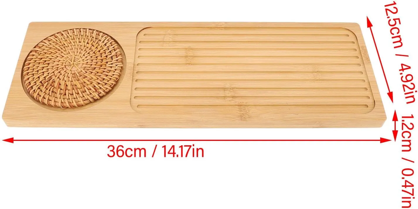 Camping Desk Top Board, Versatile Portable IGT Table Top Board Table Unit Board Connector Board for Home Outdoor Office Hiking Travel Camping (Tea Tray Board)