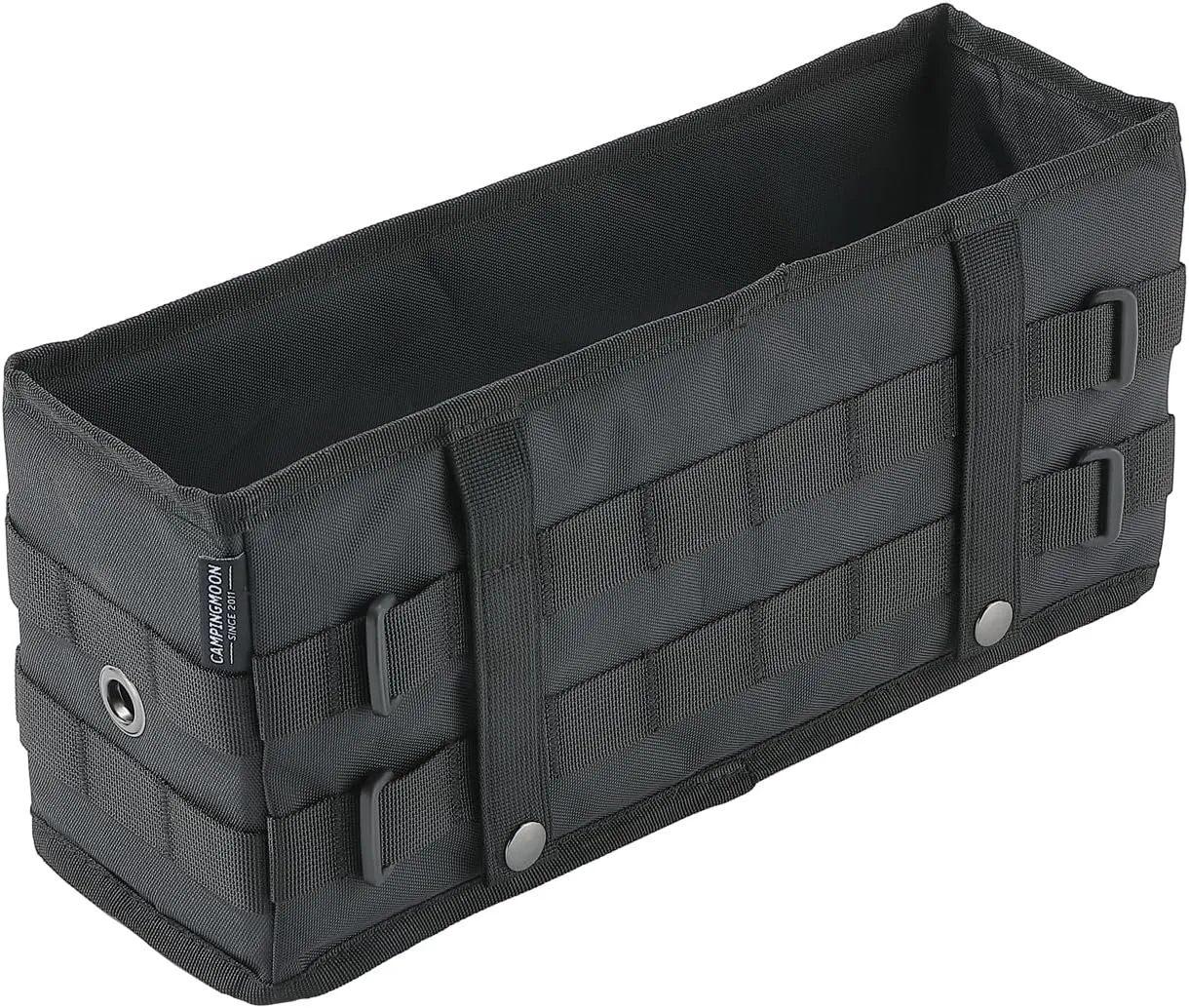 camping moon Side Storage Bag Outdoor Storage Box for Field Rack Black BG-1235BK