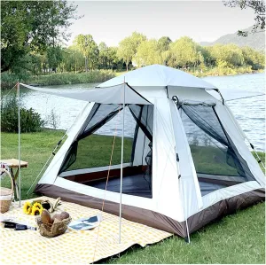 Camping Tents Family 4 People Spacious Backpack Tent Advanced Stable Large Tents for Camping for Hiking Backpacking