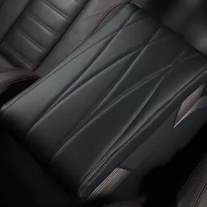 Car Armrest Mat for Mazda BIANTE Resistant to Wear Dirt Damage Waterproof Dustproof Lightweight Durable Breathable Safe to Use,Black, normal