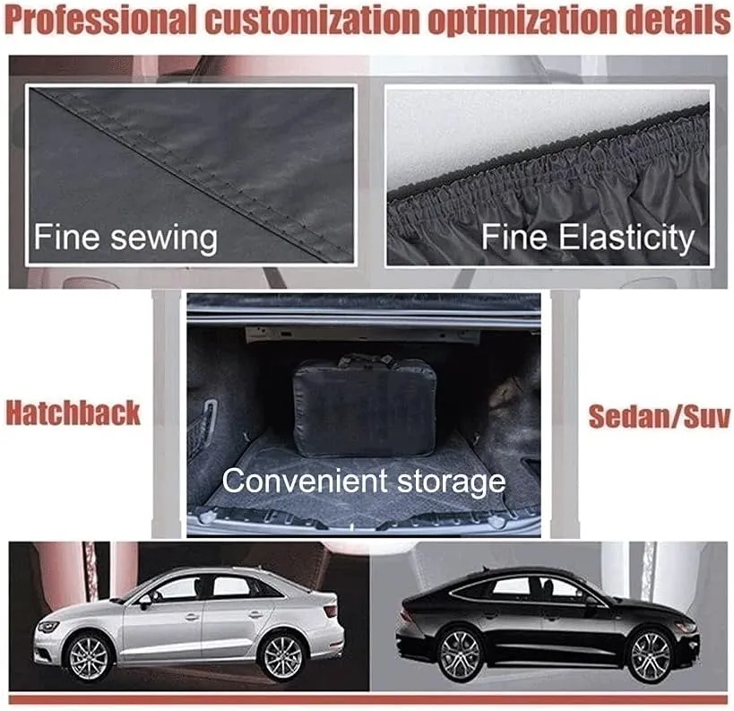Car Cover Compatible with TVR / 350i Cerbera Chimaera Griffith S2 S3 Full Car Covers All Weather Waterproof Rainproof (Color : Black, Size : Griffith)