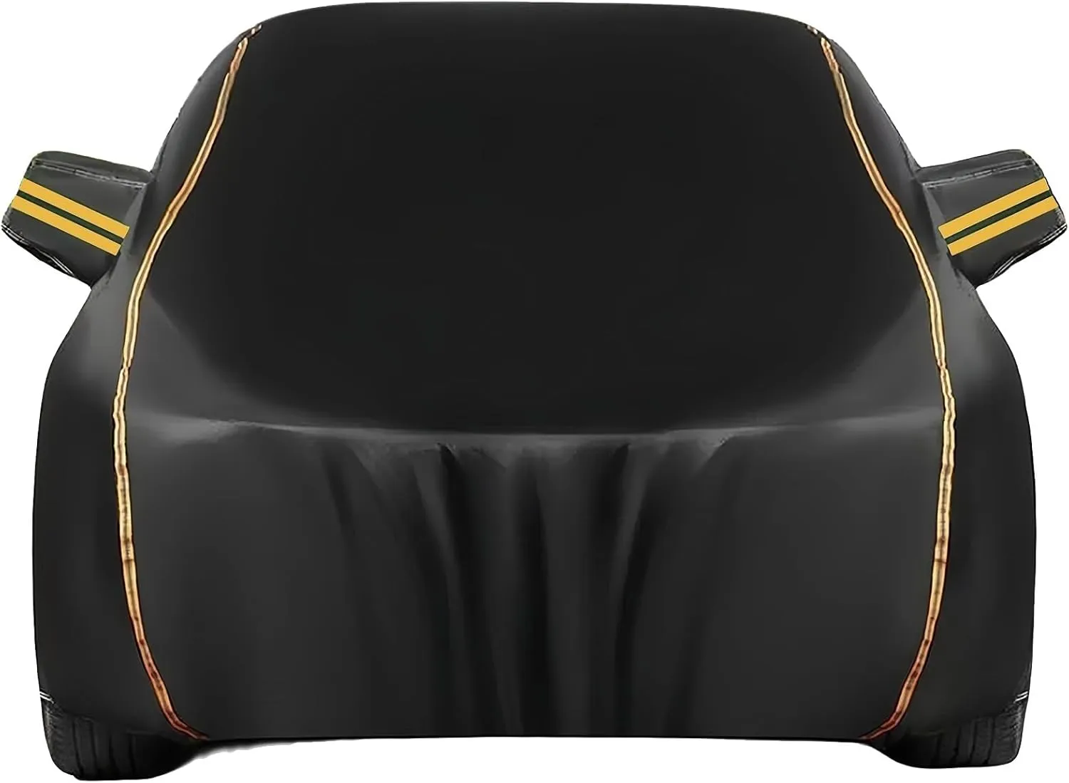 Car Cover for Ligier JS50 |Indoor and Outdoor Universal Full Car Cover Windproof Dustproof Scratch Resistant Waterproof UV-Proof car Tarpaulin All-Weather Protection (Color : Black)