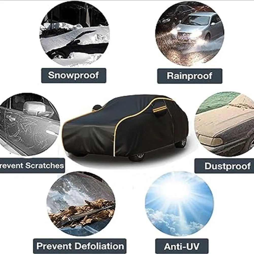 Car Cover for Ligier JS50,Full Car Cover Waterproof Scratch Resistant Breathable Anti UV Car Tarpaulin Winter Car Cover，with Side Zipper Reflective Strip ，Outdoor Vehicle Dust(Blue)