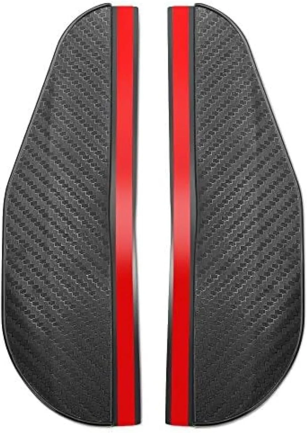 Car Rain Eyebrow for Mini Cooper F55 F56 F54 F60 2000-2020 1 Pair Car Rearview Mirror Rainproof Eyebrow Stickers PVC Car Rain Cover