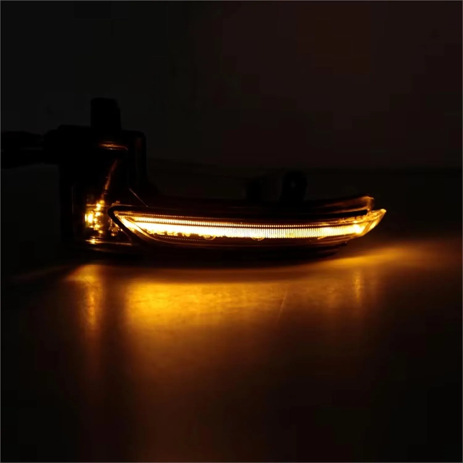 Car Side Mirror Turn Light for Mazda 6 for Atenza 2018 2019 2020 2021 Car Side Mirror Frame Lower Base Cover Rearview Mirror Turn Signal Light Lamp Lens(Left)