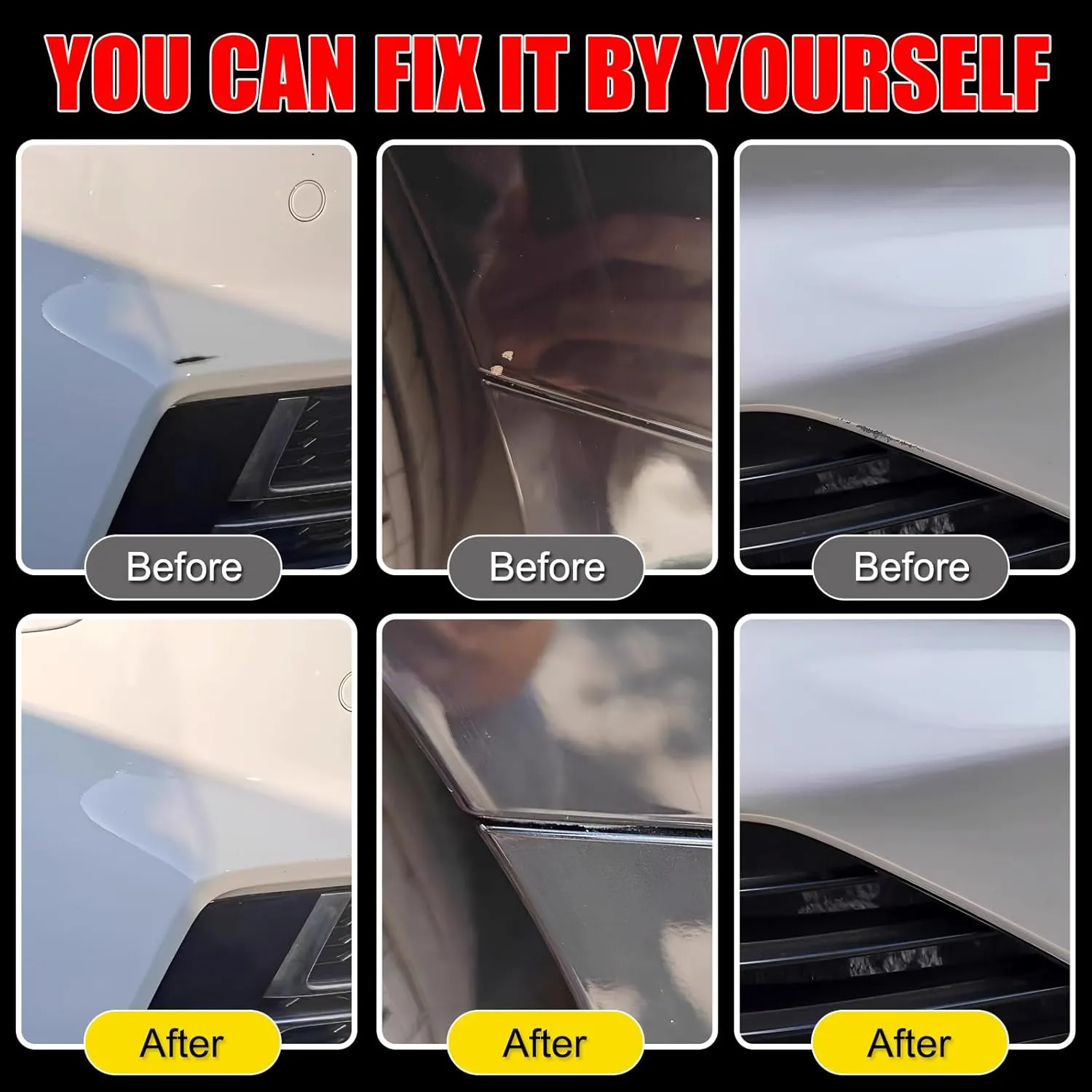 Car Touch Up Paint(Cinnabar Metallic(GFM/WA294F)) for Buick, Car Paint Scratch Repair Kit, Quick & Easy Solution to Repair, 2 in 1 Scratch Remover Pen with 2PCS Disposable Micro Applicators