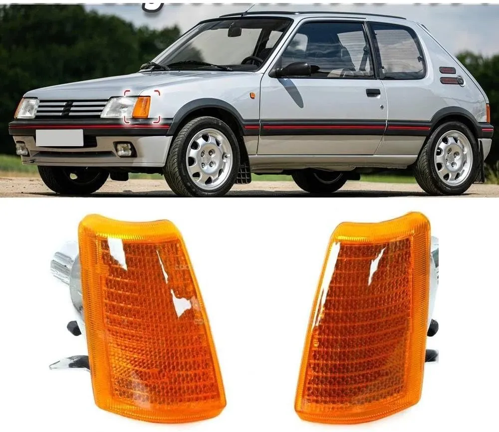 Car Turn Signal Lights 630330 for Peugeot 205 1983-1994 Turn Signal Indicator