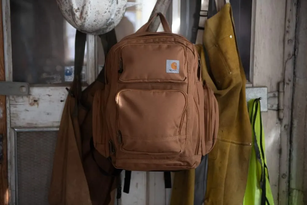 Carhartt Gear B0000277 35L Triple Compartment Backpack - One Size Fits All - Carhartt Brown
