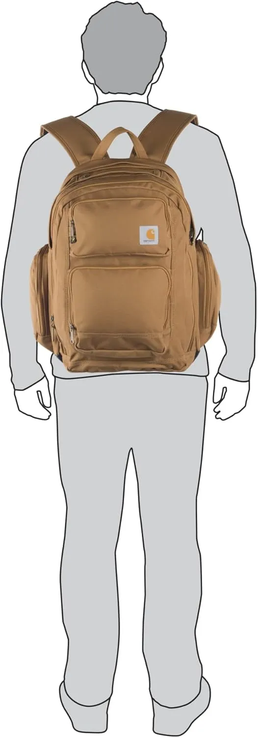 Carhartt Gear B0000277 35L Triple Compartment Backpack - One Size Fits All - Carhartt Brown