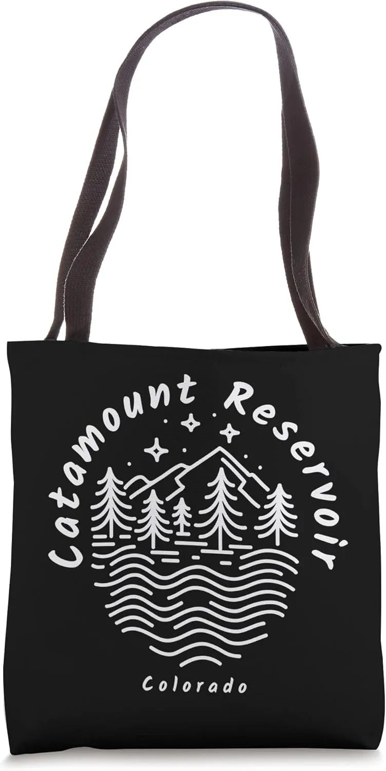 Catamount Reservoir Colorado Tote Bag