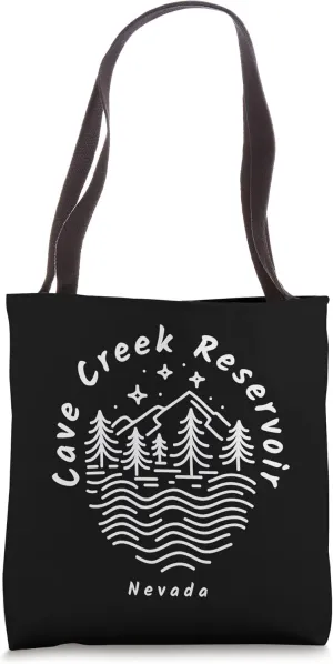 Cave Creek Reservoir Nevada Tote Bag