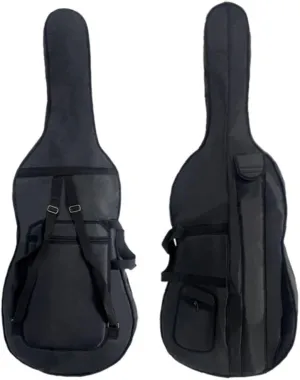 Cello Gig Bag soft case bag with Strong Straps Handle Practical Rainproof soft cello bag for 4/4 3/4 Cello,Black color