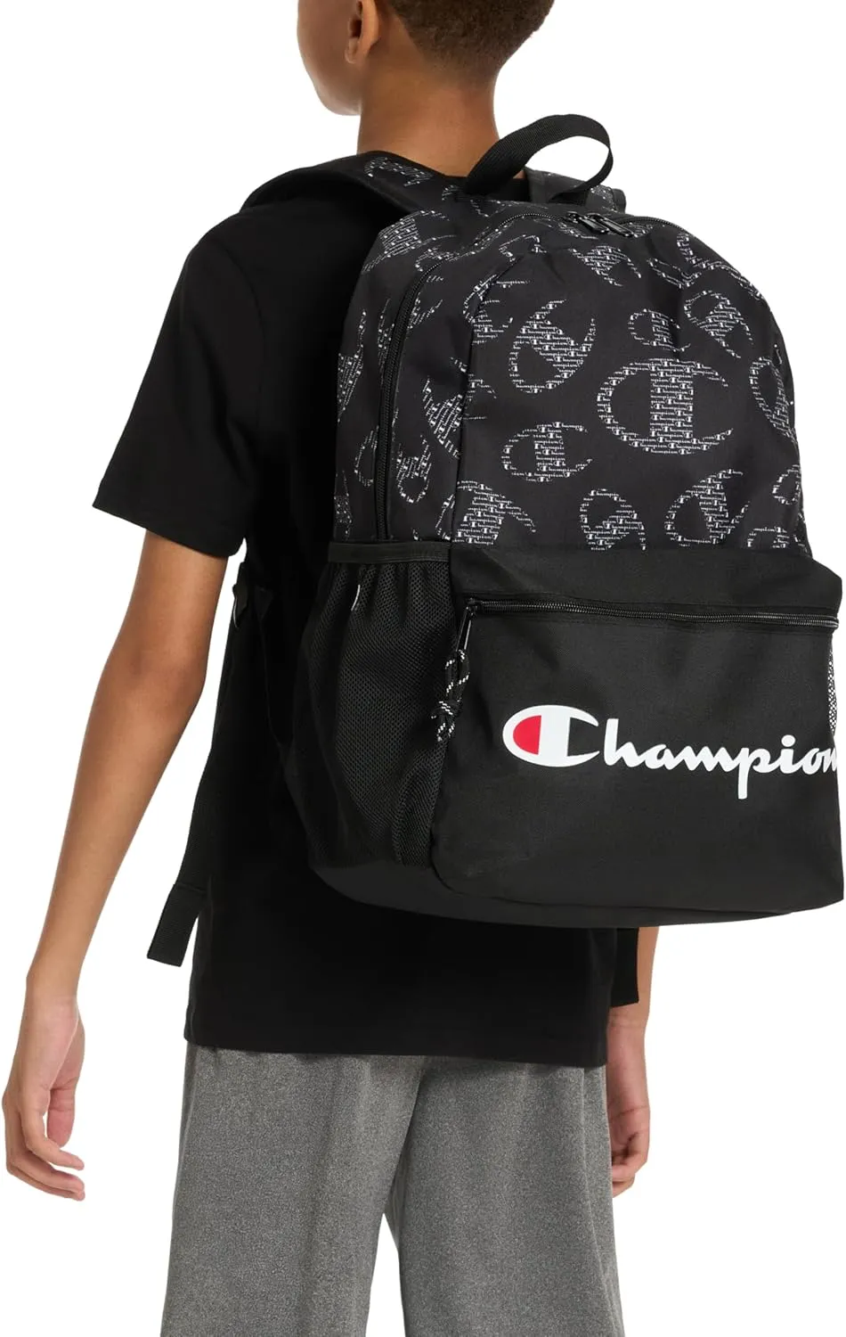 Champion Merit Backpack, Black Combo, One Size