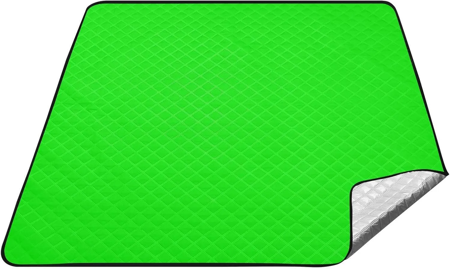Chartreuse Waterproof Outdoor Blankets Water Resistant Camping Floor Mat for Ground Concert Blanket mat de Picnic