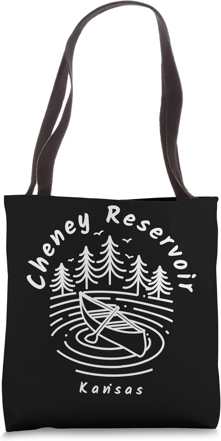 Cheney Reservoir Kansas Tote Bag
