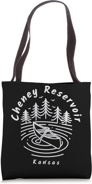Cheney Reservoir Kansas Tote Bag