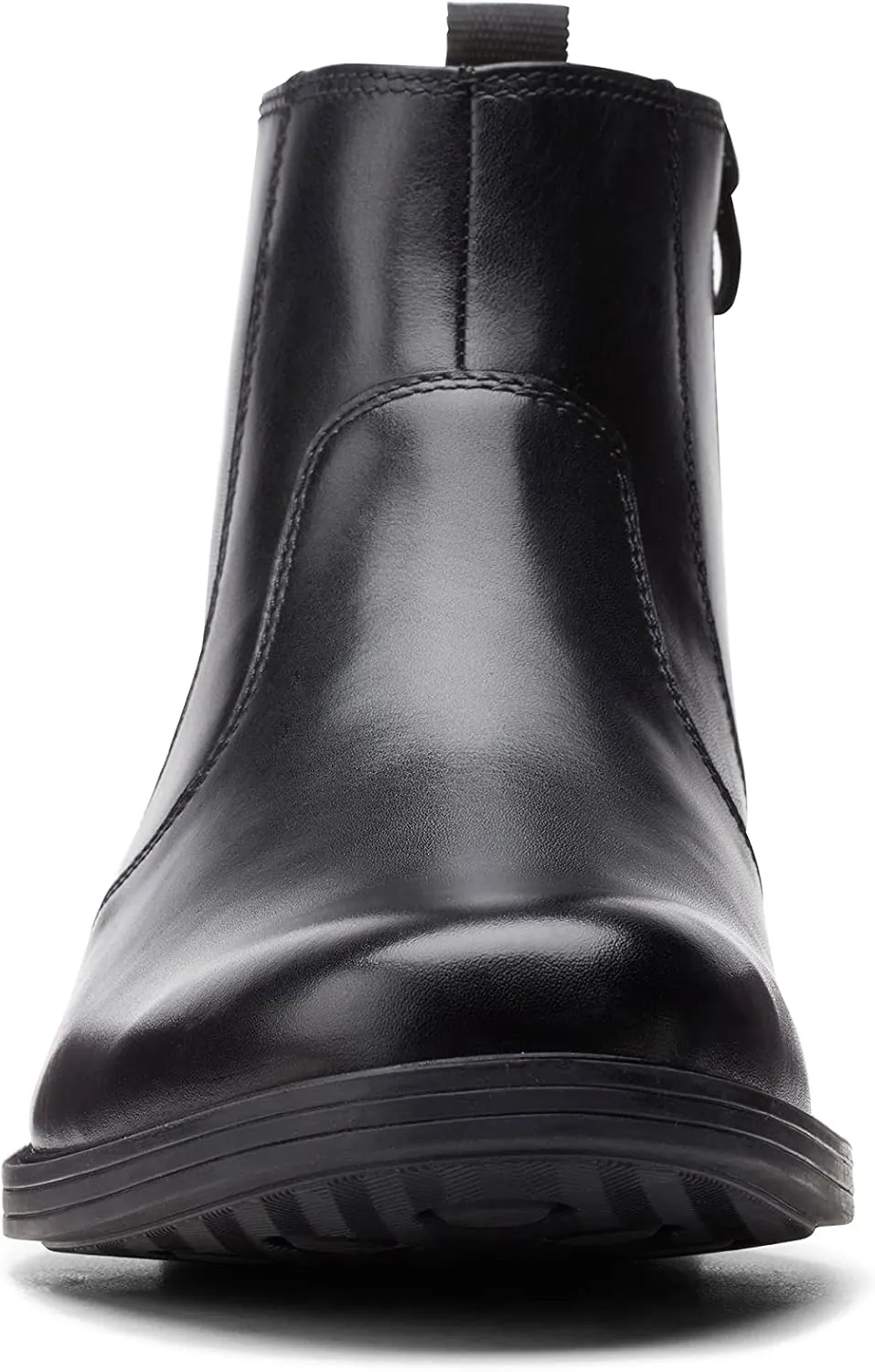 Clarks Mens Whiddon Leather Ankle Cowboy, Western Boots
