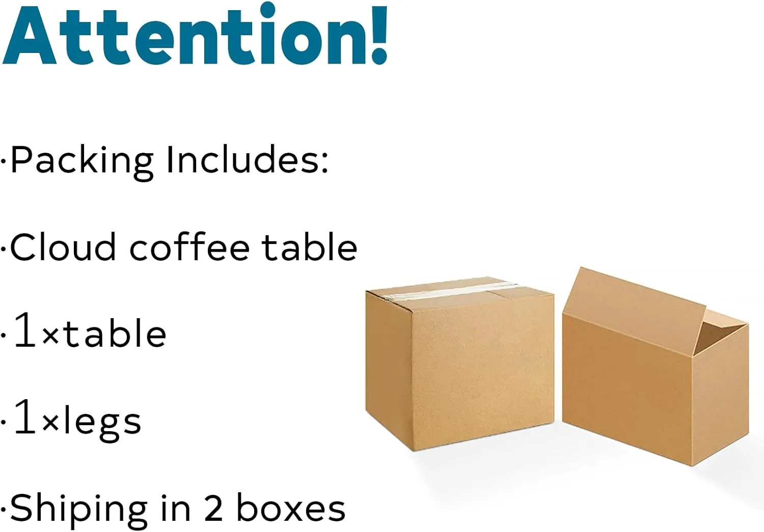 Cloud Coffee Table, Cute End Table, Modern Coffee Table, Black Cartoon Coffee Tables, Irregular Indoor Tea Table for Living Room with 4 Legs, 46.06"