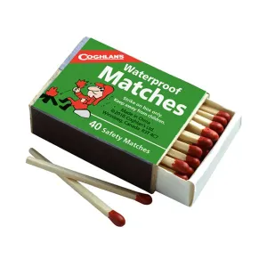 Coghlan Waterproof Matches - Box of 40