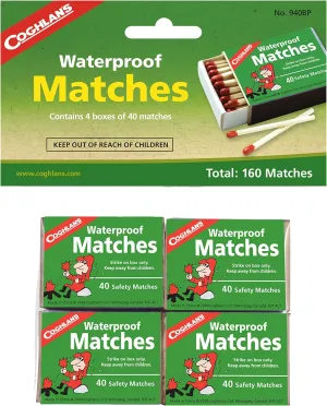 COGHLAN'S Waterproof Matches Sold in packs of 1212