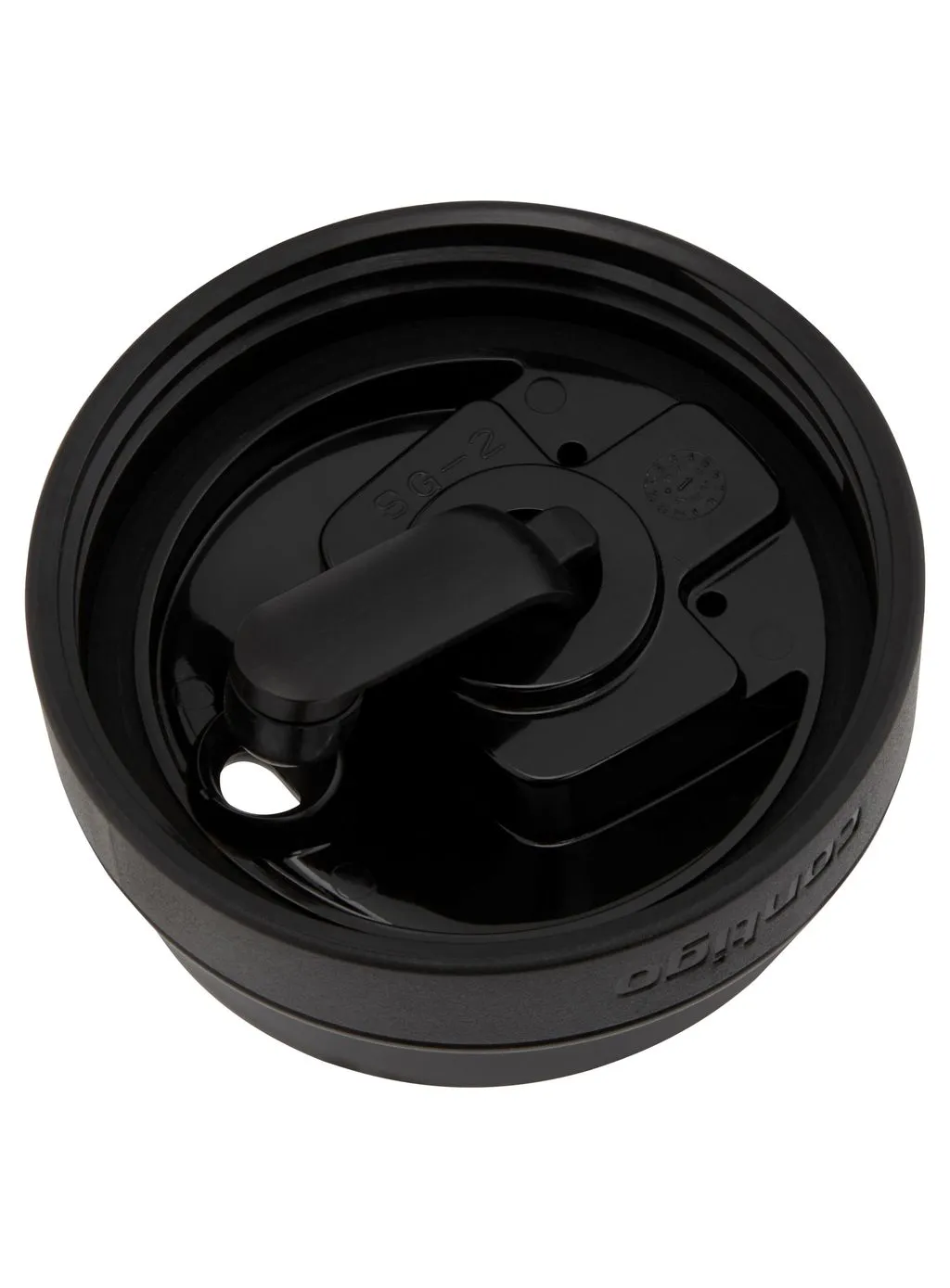 Contigo Pug Mug Snapseal - Black & S/Steel 295ml