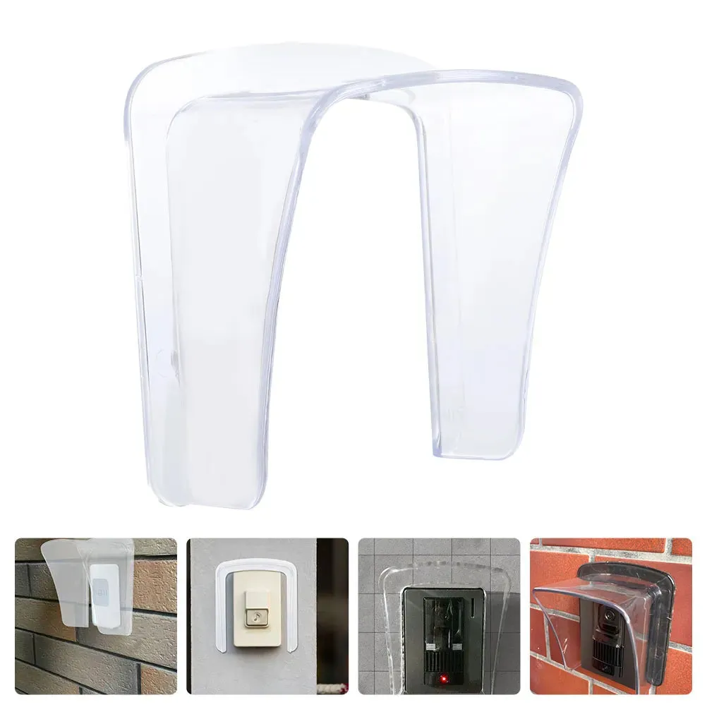 Cover Doorbell Waterproof Protective Outdoor Weatherproof Rainproof Transparent