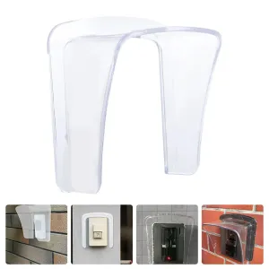 Cover Doorbell Waterproof Protective Outdoor Weatherproof Rainproof Transparent