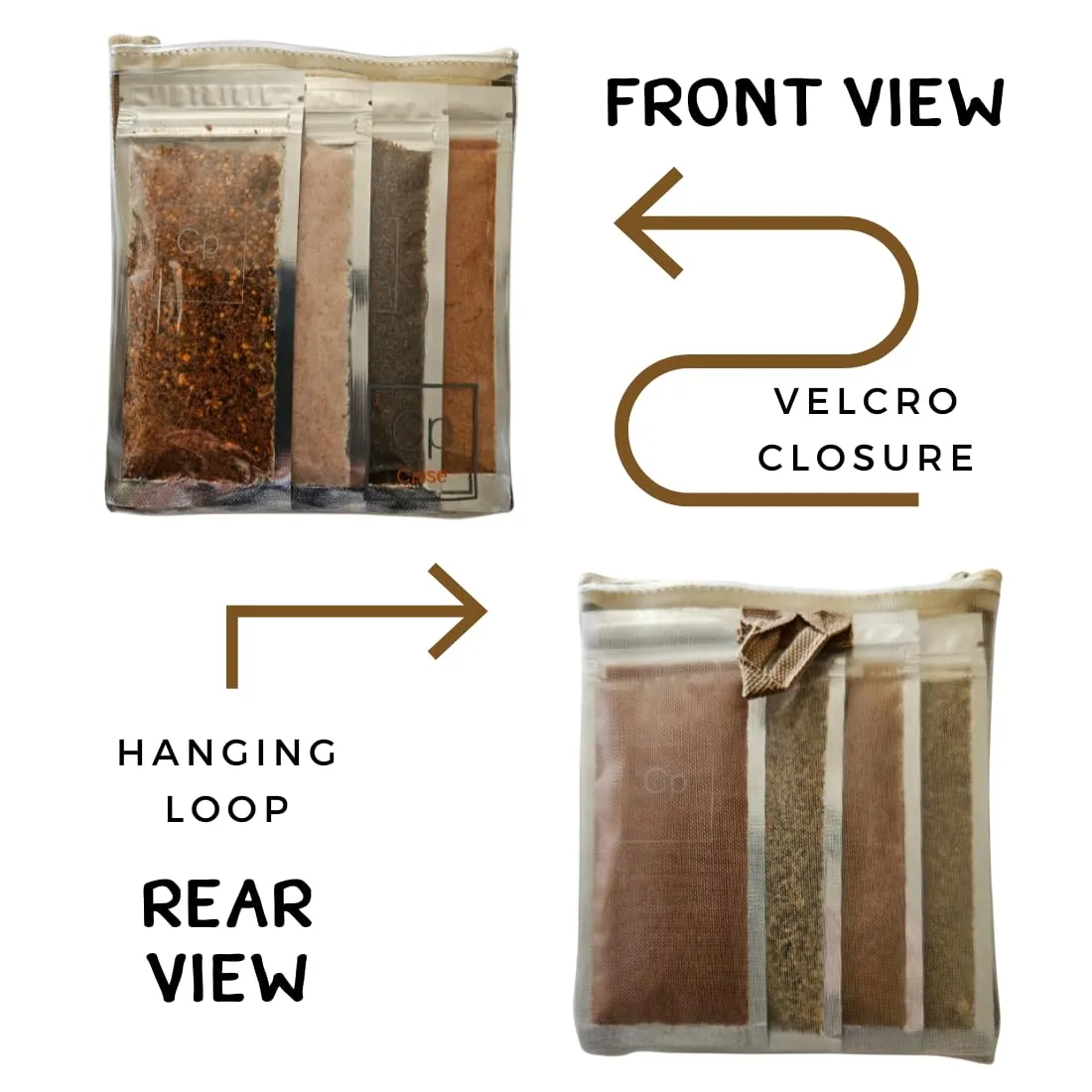 Cpise Organic Camping & Grill Seasoning & Salt Gift Set: BBQ Seasoning | Cajun Seasoning | Smoked Sea Salt | Cinnamon Sugar Blend | Himalyan Salt | Italian Seasoning | Lemon Pepper Blend | Steak Seasoning