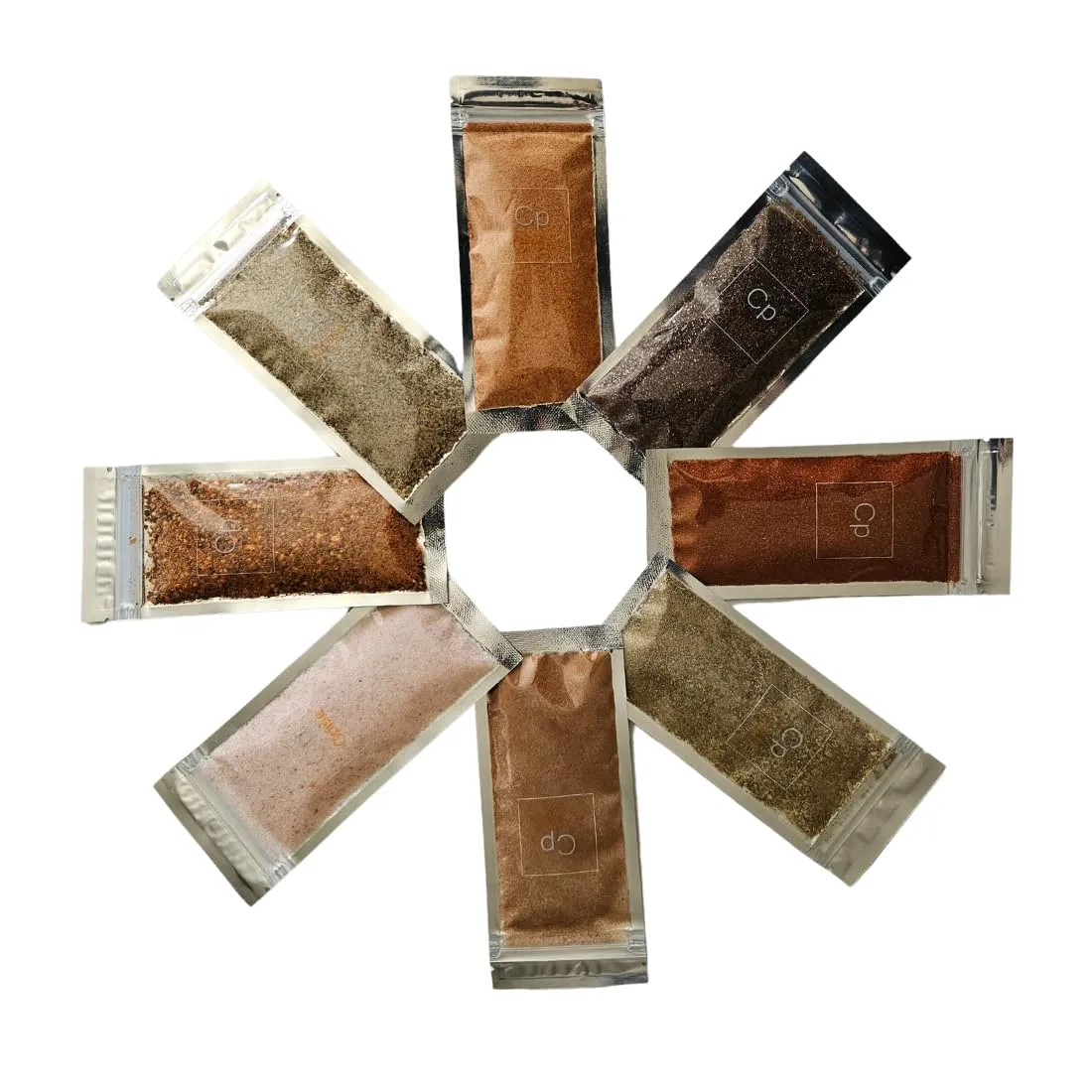 Cpise Organic Camping & Grill Seasoning & Salt Gift Set: BBQ Seasoning | Cajun Seasoning | Smoked Sea Salt | Cinnamon Sugar Blend | Himalyan Salt | Italian Seasoning | Lemon Pepper Blend | Steak Seasoning