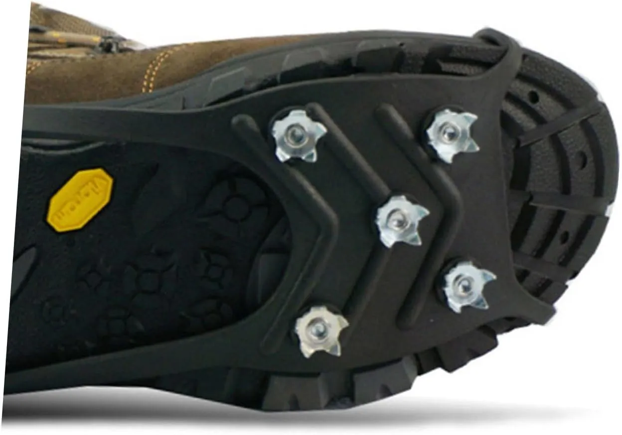 Crampon Shoe Covers Cleats Crampons Shoe Grips Snowshoes for Boots Hiking Outdoor Snow Shoe Climbing
