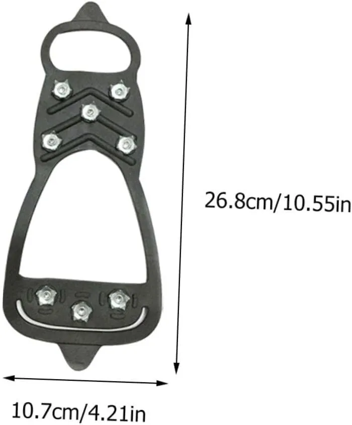 Crampon Shoe Covers Cleats Crampons Shoe Grips Snowshoes for Boots Hiking Outdoor Snow Shoe Climbing