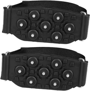 Crampon Shoe Covers Crampons Hiking Ice Boots Grips Gripper Protector Cleats for Shoes Traction Spikes